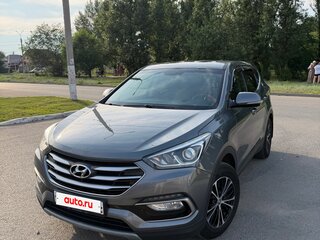 2017 Hyundai Santa Fe III Рестайлинг, серый, 2180000 рублей, вид 1