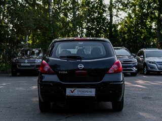 2008 Nissan Tiida I, чёрный, 504000 рублей, вид 4