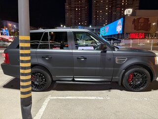 2007 Land Rover Range Rover Sport I, чёрный, 1250000 рублей, вид 2