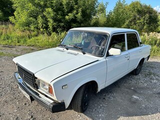 2004 Lada (ВАЗ) 2107, белый, 100000 рублей, вид 2