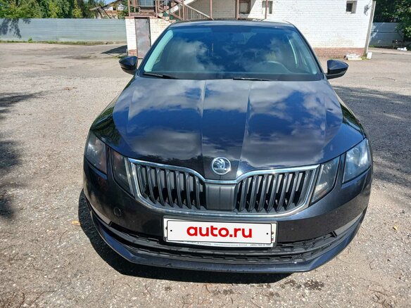 2019 Skoda Octavia III (A7) Рестайлинг, чёрный, 1690000 рублей - вид 1
