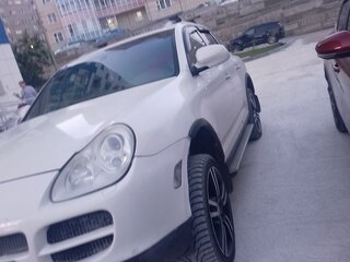 2004 Porsche Cayenne Turbo I (955), белый, 850000 рублей, вид 1