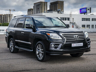 2012 Lexus LX 570 III Рестайлинг, чёрный, 3498000 рублей, вид 3