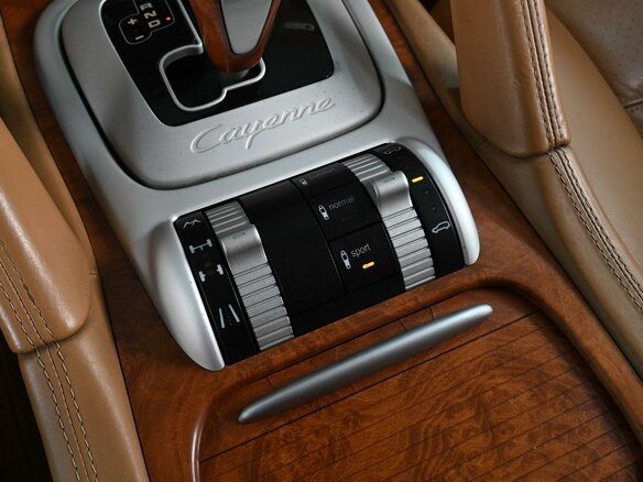 2007 Porsche Cayenne S I (955), зелёный, 1180000 рублей - вид 15