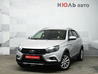 2019 Lada (ВАЗ) Vesta SW Cross I, серебристый, 1090000 рублей, вид 1