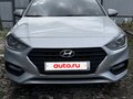 2018 Hyundai Solaris II, серебристый, 950000 рублей - вид 1