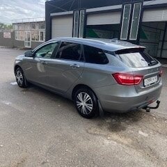 2018 Lada (ВАЗ) Vesta SW I, серый, 915000 рублей, вид 5