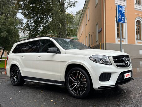 2017 Mercedes-Benz GLS 350 d I (X166), белый, 4490000 рублей, вид 5