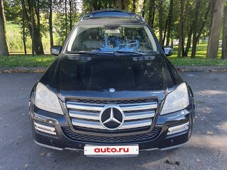 2010 Mercedes-Benz GL-Класс 500 I (X164) Рестайлинг, чёрный, 1300000 рублей, вид 1