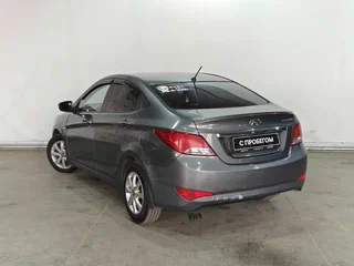 2014 Hyundai Solaris I Рестайлинг, серый, 780000 рублей, вид 4