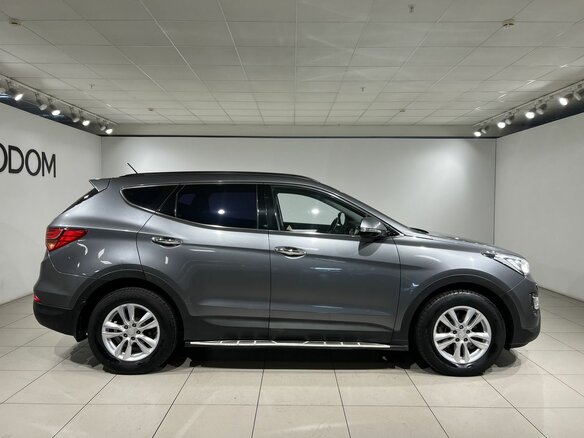 2014 Hyundai Santa Fe III, серый - вид 4