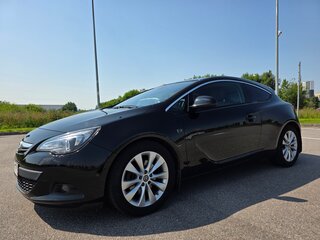 2012 Opel Astra GTC J Рестайлинг, чёрный, 980000 рублей, вид 4