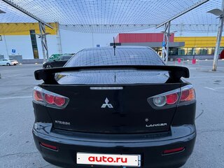 2014 Mitsubishi Lancer X Рестайлинг, чёрный, 940000 рублей, вид 4