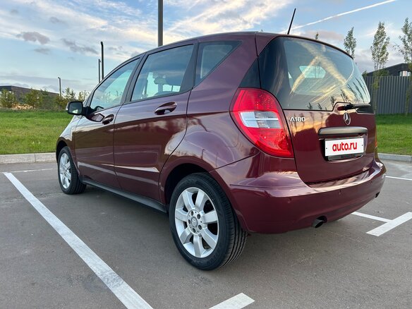 2009 Mercedes-Benz A-Класс 180 II (W169) Рестайлинг, пурпурный, 790000 рублей - вид 13