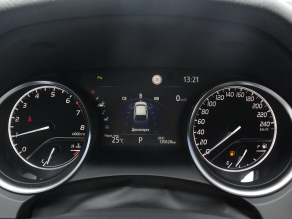 2020 Toyota Camry VIII (XV70), чёрный - вид 8
