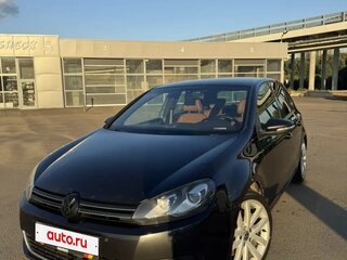 2010 Volkswagen Golf VI, чёрный, 750000 рублей, вид 1