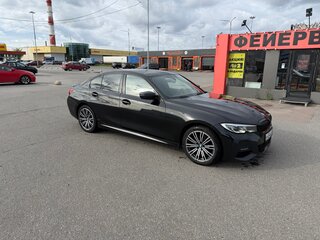 2020 BMW 3 серии 320i xDrive VII (G2x), чёрный, 3650000 рублей, вид 2