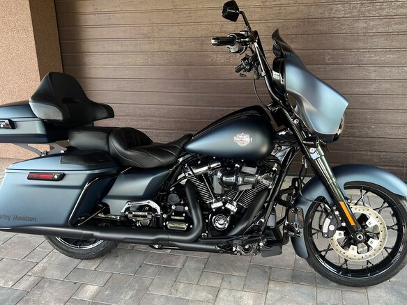 2021 Harley-Davidson Street Glide, синий, 1850000 рублей - вид 15