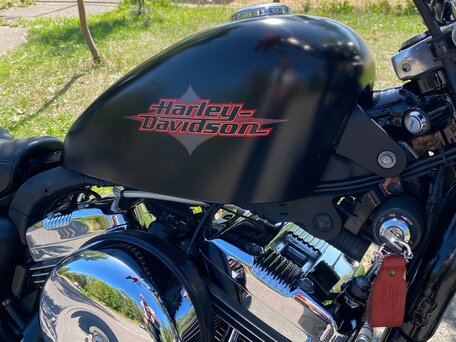 2013 Harley-Davidson Sportster 1200, чёрный, 747000 рублей, вид 5