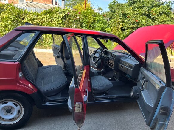 1995 Lada (ВАЗ) 21099, красный - вид 6