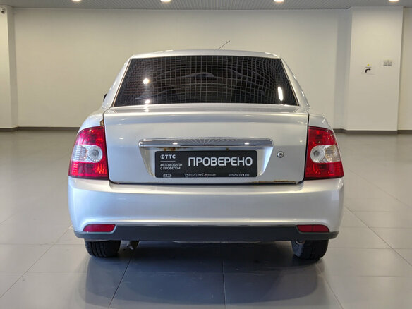 2011 Lada (ВАЗ) Priora I, серебристый, 170000 рублей - вид 5