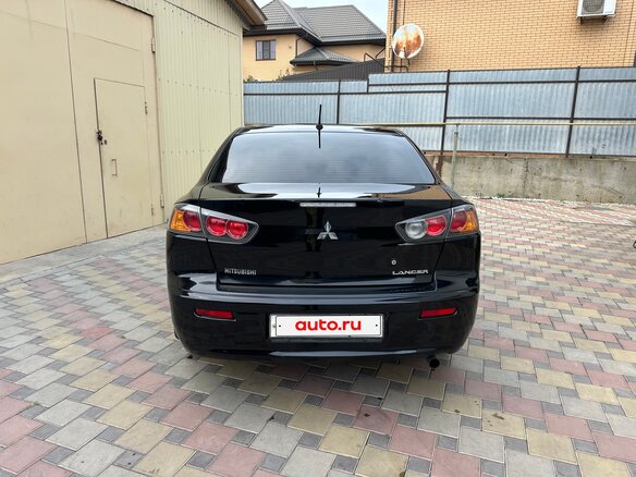 2012 Mitsubishi Lancer X Рестайлинг, чёрный, 650000 рублей - вид 4