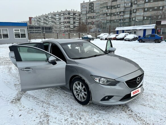 2012 Mazda 6 III (GJ), серебристый, 1280000 рублей - вид 3