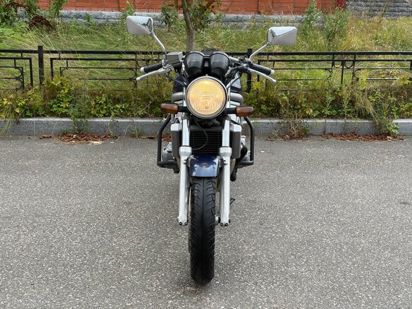 1990 Honda CB-1, синий - вид 1