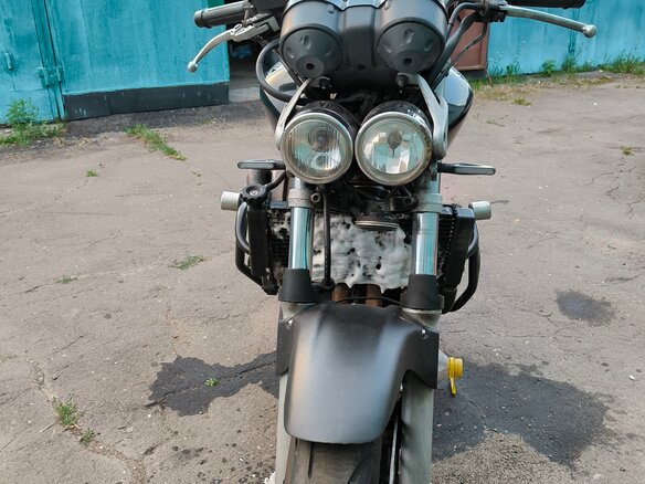 2004 Honda CB 600F Hornet, чёрный, 300000 рублей - вид 2
