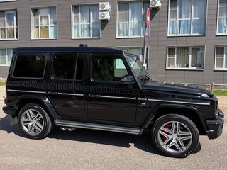 2016 Mercedes-Benz G-Класс AMG 63 AMG I (W463) Рестайлинг 3, чёрный, 8500000 рублей, вид 4