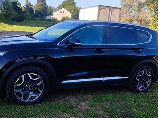 2022 Hyundai Santa Fe IV Рестайлинг, чёрный, 3700000 рублей, вид 4
