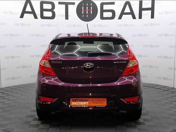 2012 Hyundai Solaris I, фиолетовый, 849000 рублей - вид 4