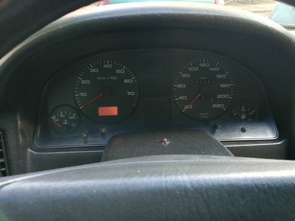 1989 Audi 80 IV (B3), красный, 135000 рублей - вид 4