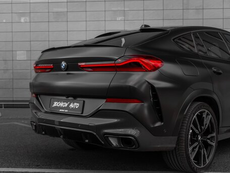 2025 BMW X6 40d III (G06) Рестайлинг, чёрный, 13950000 рублей, вид 5