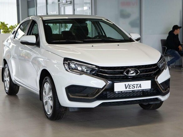 2026 Lada (ВАЗ) Vesta I Рестайлинг (NG), белый, 1685000 рублей - вид 1