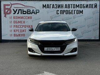 2021 Honda Accord X Рестайлинг, белый, 2930000 рублей, вид 2