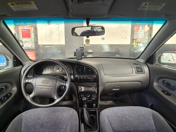 2006 Kia Spectra I Рестайлинг 2, красный, 133000 рублей - вид 7