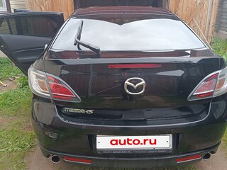 2008 Mazda 6 II (GH), чёрный, 725000 рублей, вид 4