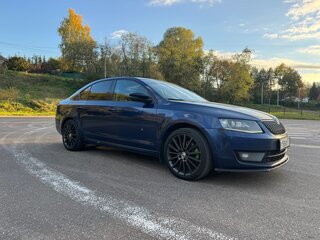 2014 Skoda Octavia III (A7), синий, 1550000 рублей, вид 3