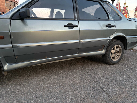 2004 Lada (ВАЗ) 2115, серый, 115000 рублей - вид 4