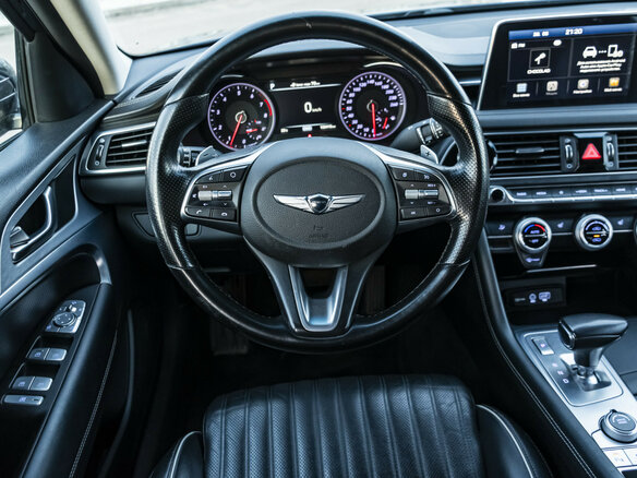 2018 Genesis G70 I, синий - вид 9