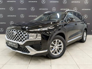 2021 Hyundai Santa Fe IV Рестайлинг, чёрный, 3295000 рублей, вид 2