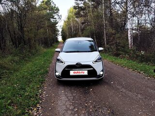 2016 Toyota Sienta II, белый, 1265000 рублей, вид 2