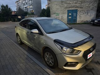 2018 Hyundai Solaris II, бежевый, 760000 рублей, вид 3
