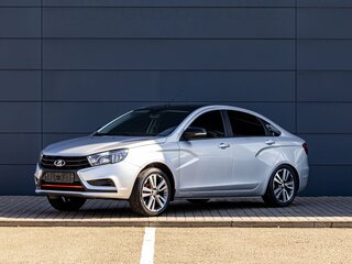2019 Lada (ВАЗ) Vesta I, серебристый, 955000 рублей, вид 1