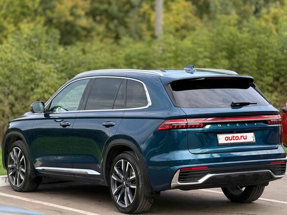 2023 Geely Monjaro (Xingyue L) I, синий - вид 6