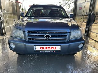 2002 Toyota Highlander I (XU20), серый, 1099000 рублей, вид 3