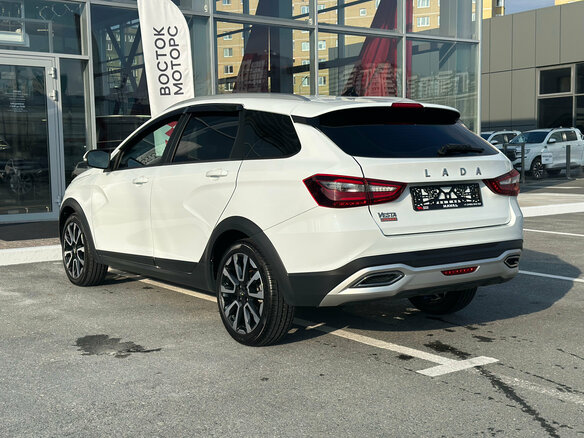 2024 Lada (ВАЗ) Vesta SW Cross I Рестайлинг (NG), белый - вид 7