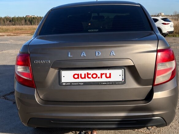 2021 Lada (ВАЗ) Granta I Рестайлинг, коричневый, 570000 рублей - вид 5