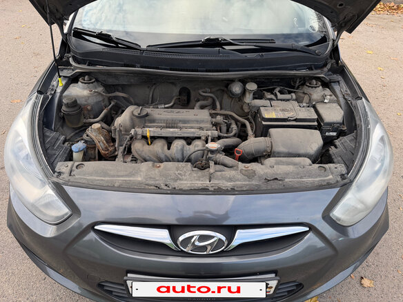 2011 Hyundai Solaris I, серый, 595000 рублей - вид 17